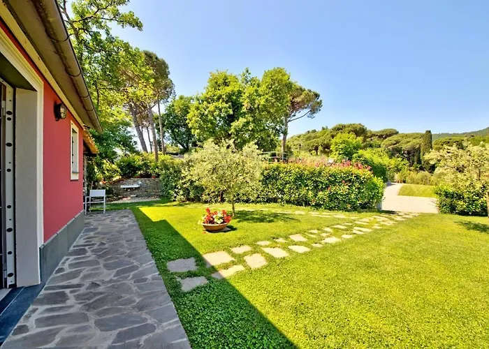 Villa I Giardini Di - Sarvia, Garden&pool Camogli